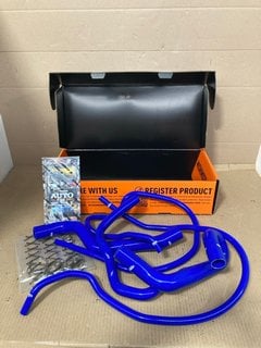 MISHIMOTO SILICONE RADIATOR HOSE KIT IN BLUE - MODEL MMHOSE-3G-00 - RRP £174: LOCATION - A6