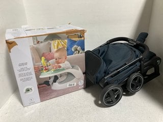 MAXI COSI LARA2 LIGHTWEIGHT STROLLER - MODEL ‎1233750301 - RRP £189 TO INCLUDE MMAS AND PAPAS PLAY TRAY BABY SNUG: LOCATION - WA2