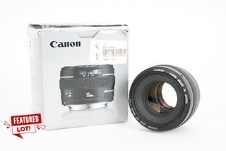 CANON EF 50MM F/1.4 USM LENS - RRP £409: LOCATION - BOOTH