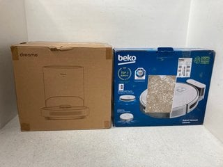 BEKO ROBOT VACUUM CLEANER TO INCLUDE DREAM ROBOT VACUUM CLEANER WITH CHARGING STAND: LOCATION - A12