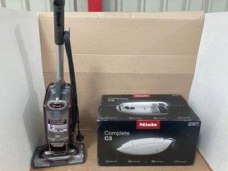 MIELE COMPLETE C3 VACUUM CLEANER TO INCLUDE SHARK UPRIGHT VACUUM CLEANER - COMBINED RRP: £ 548.00: LOCATION - A7