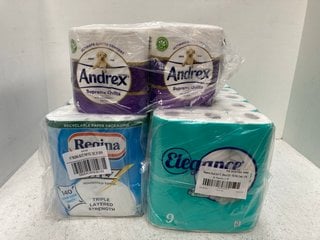 QTY OF KITCHEN TOWELS AND TOILET PAPER ROLLS TO INCLUDE REGINA HOUSEHOLD TOWELS: LOCATION - B4