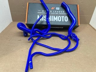 MISHIMOTO SILICONE RADIATOR HOSE KIT IN BLUE - MODEL NO. MMHOME-MS3-10BL: LOCATION - B15