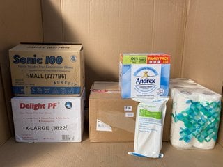 QTY OF HEALTHCARE ITEMS TO INCLUDE PRESTO KITCHEN TOWELS: LOCATION - B16