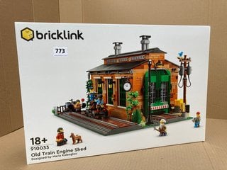 LEGO BRICKLINK OLD TRAIN ENGINE SHED SET - RRP: £ 245.00: LOCATION - C16