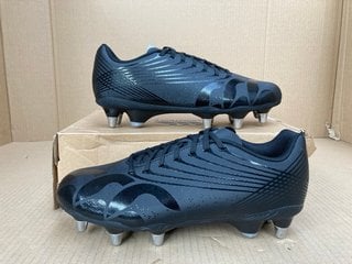 CANTERBURY MENS RUGBY BOOTS IN BLACK - UK SIZE: 10: LOCATION - C15