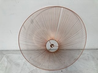 HIKO LARGE CEILING LIGHT IN COPPER: LOCATION - A5