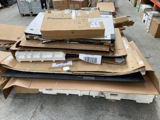 (COLLECTION ONLY) PALLET OF ASSORTED SPARES AND REPAIRS TVS (MAINBOARDS REMOVED) TO INCLUDE TOSHIBA 50" 4K TV MODEL: 50UF3D53DB: LOCATION - A7