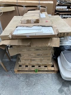 PALLET OF ASSORTED INCOMPLETE FURNITURE ITEMS: LOCATION - A7 (KERBSIDE PALLET DELIVERY)