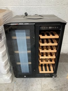 WINE COOLER IN BLACK: LOCATION - A8