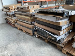 (COLLECTION ONLY) 3 PALLETS OF ASSORTED SPARE AND REPAIR TVS ( MAIN BOARD ARE REMOVED): LOCATION - B8