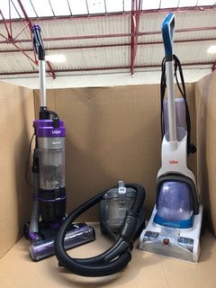 4 X ASSORTED APPLIANCES TO INCLUDE VAX MACH AIR UPRIGHT CORDED VACUUM: LOCATION - AR6