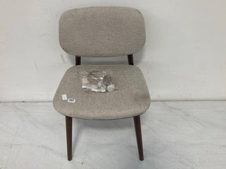 JOHN LEWIS & PARTNERS DINING CHAIR IN BEIGE: LOCATION - B1