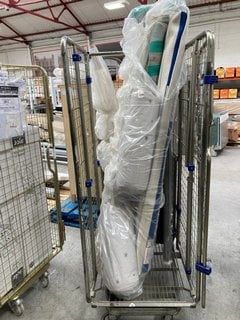 QTY OF ASSORTED ITEMS TO INCLUDE JOHN LEWIS & PARTNERS DAYLIGHT ROLLER BLIND IN SLUB MID GREY 183 X 160CM: LOCATION - B3 (KERBSIDE PALLET DELIVERY)