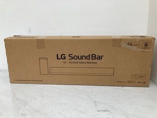 LG SOUNDBAR G1 LG OLED GALLERY MATCHING RRP: £800: LOCATION - B3