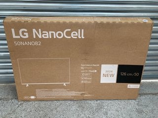 LG NANO CELL 50" TV MODEL: 50 NANO 82 RRP: £449: LOCATION - B1