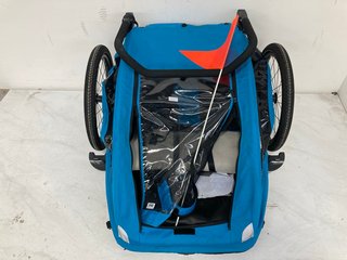 DOUBLE BIKE TRAILER IN BLUE: LOCATION - B5