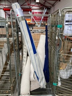 5 X ASSORTED ITEMS TO INCLUDE JOHN LEWIS & PARTNERS HANDMADE RUG IN MASE BLUE SIZE: 170 X 240CM: LOCATION - B8 (KERBSIDE PALLET DELIVERY)