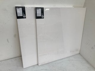 2 X HOBBYCRAFT BOX CANVAS 380G 100 X 100CM: LOCATION - BR11