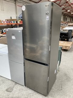 LG FRIDGE FREEZER IN SILVER MODEL: GBV3100DPY RRP: £780: LOCATION - A3