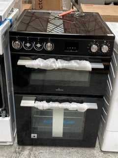 WILLOW DOUBLE ELECTRIC OVEN IN BLACK: LOCATION - A3