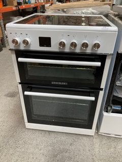 COOKOLOGY DOUBLE ELECTRIC OVEN IN WHITE: LOCATION - A3