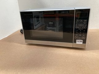 PANASONIC MICROWAVE OVEN IN SILVER : MODEL NN-E28JMM: LOCATION - BR15