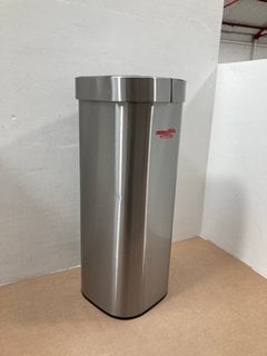 AH 30L PRESS TOP BIN IN STAINLESS STEEL FINISH: LOCATION - BR16