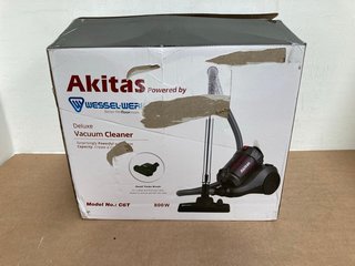 AKITAS DELUXE CORDED VACUUM CLEANER: LOCATION - AR9