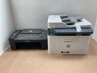 CANON TS 3350 PRINTER/SCANNER TO INCLUDE HP COLOUR LASER MFP 179FNW MULTI-PURPOSE PRINTER: LOCATION - AR11