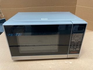 JOHN LEWIS & PARTNERS 20L SOLO MICROWAVE OVEN IN STAINLESS STEEL : MODEL JLSMWO08: LOCATION - BR17