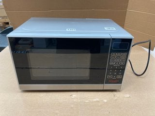 JOHN LEWIS & PARTNERS 20L SOLO MICROWAVE OVEN IN STAINLESS STEEL : MODEL JLSMWO08: LOCATION - BR18