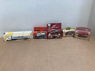 VARIOUS BOXED DIECAST VINTAGE MODEL VEHICLES: LOCATION - AR2