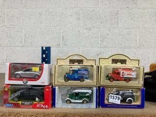 VARIOUS BOXED DIECAST VINTAGE MODEL VEHICLES: LOCATION - AR3