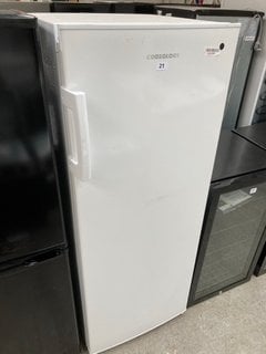 COOKOLOGY TALL FREEZER: MODEL CTFZ160WH - RRP £299: LOCATION - A1