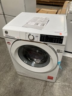 HOOVER WASHING MACHINE IN WHITE : MODEL HW68AMC/1-80 - RRP £435: LOCATION - B9