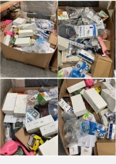 PALLET OF ASSORTED ITEMS TO INCLUDE PETZOOM SELF CLEANING BRUSH AND HIGH QUALITY KITCHEN GRATER SET: LOCATION - B9 (KERBSIDE PALLET DELIVERY)