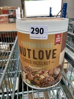 NUT LOVE CHOCO HAZELNUT WITH BUTTERMILK PROTEIN SHAKE POWDER 630G - BBE 06/2025: LOCATION - A9