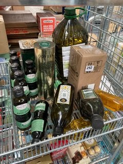 (COLLECTION ONLY) QTY OF ASSORTED FOOD ITEMS TO INCLUDE ODYSEA GREEK KALAMATA PDO EXTRA VIRGIN OLIVE OIL 1L: LOCATION - A9