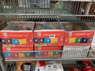 QTY OF RITTER SPORT MINI CHOCOLATE MIX GIFT SETS - BBE 31/08/24: LOCATION - A9