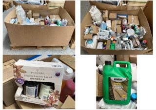 (COLLECTION ONLY) PALLET OF ASSORTED CHEMICALS TO INCLUDE RONSEAL DECKING CLEANER AND REVIVER TREATMENT 5L BOTTLE (PLEASE NOTE: 18+YEARS ONLY. ID MAY BE REQUIRED): LOCATION - A5