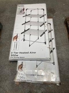 2 X BLACK + DECKER 3 TIER HEATED CLOTHES AIRERS: LOCATION - AR15