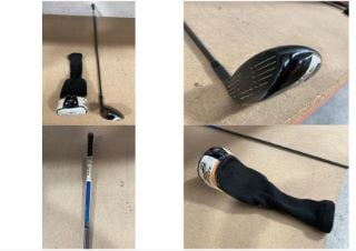 CALLAWAY X2 HOT 3 DEEP DRIVER GOLF CLUB: LOCATION - AR7