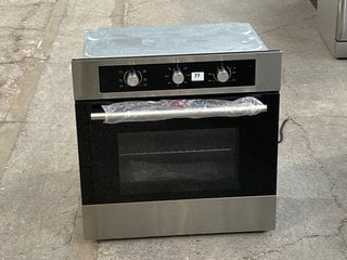 COOKOLOGY BUILT IN SINGLE ELECTRIC OVEN : MODEL COF600SS - RRP £189: LOCATION - A2