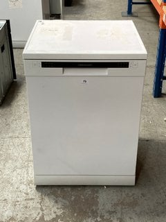 COOKOLOGY DISHWASHER: MODEL CFSD613WH - RRP £242: LOCATION - A2