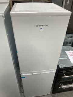 COOKOLOGY FRIDGE FREEZER: MODEL CFF1425050WH - RRP £237: LOCATION - A3