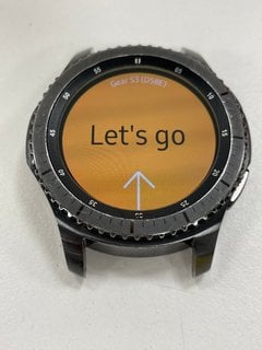 SAMSUNG GEAR S3 SMARTWATCH: MODEL NO SM-R760 (UNIT ONLY) [JPTM123537]