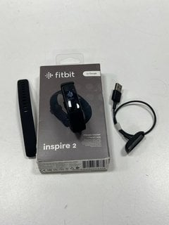 FITBIT INSPIRE 2 HEALTH & FITNESS TRACKER IN BLACK: MODEL NO FB418 (WITH CHARGING CABLE & EXTRA STRAP) [JPTM124099]