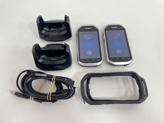 2 X SYMBOL MC40N0 MOBILE COMPUTER (WITH DOCK, CABLE, RUBBER EDGE CASE & BATTERY) [JPTM124228]