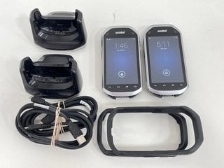 2 X SYMBOL MC40N0 MOBILE COMPUTER (WITH DOCK, CABLE, RUBBER EDGE CASE & BATTERY) [JPTM124232]